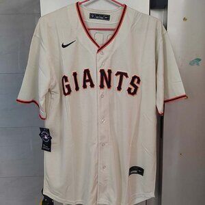 MLB Buster Posey #28 San Francisco Giants Cream Jersey